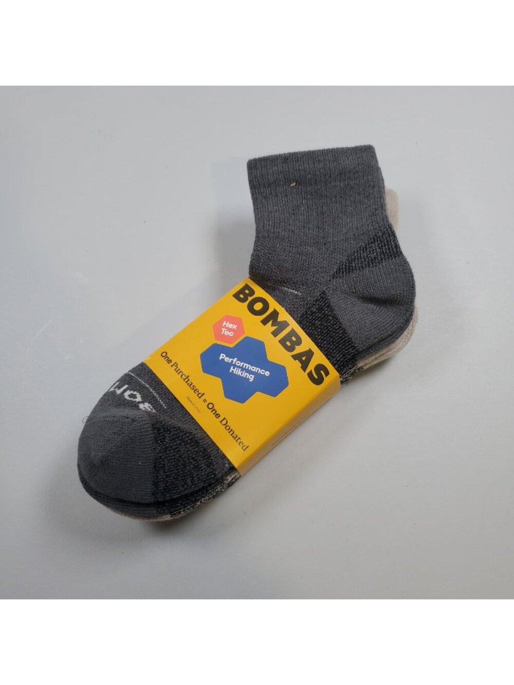 BOMBAS Hex Tec Performance Hiking Socks Men Size 6 - 9 NWT 3 Pack Heavyweight